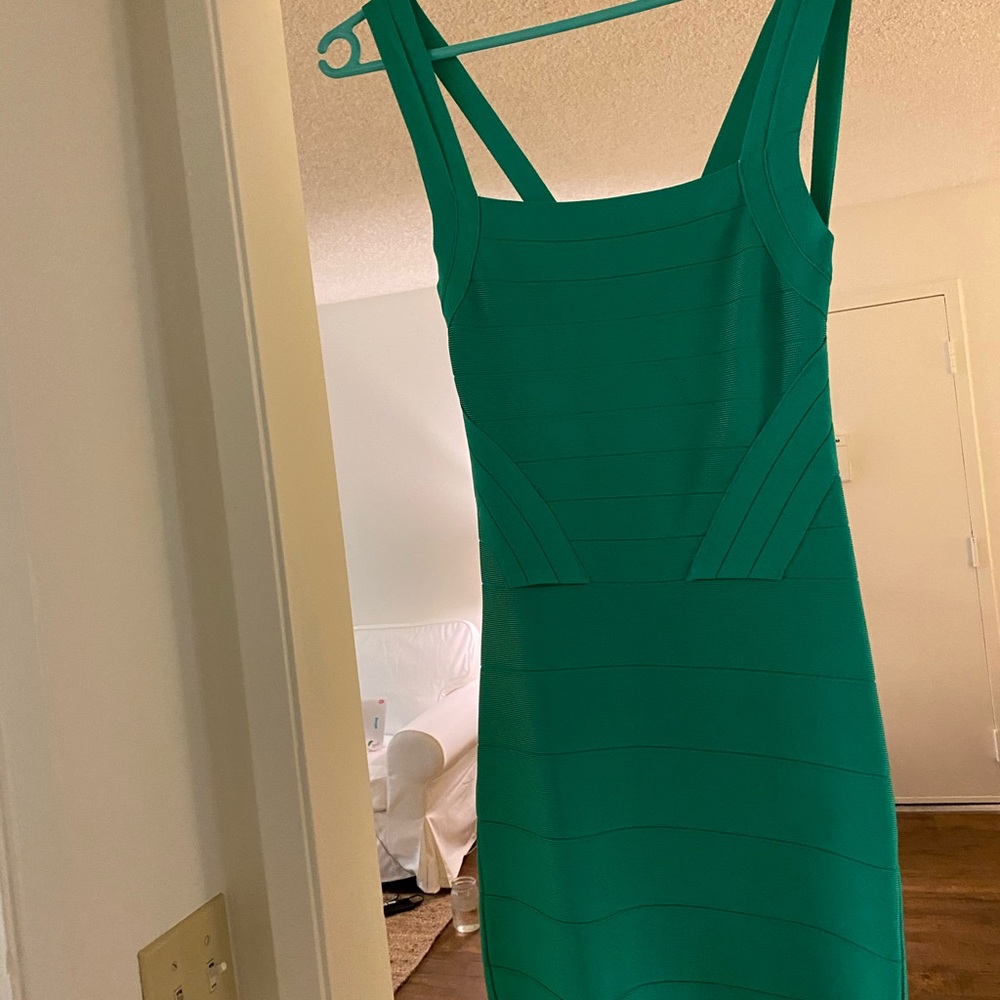 Emerald Green Bodycon Dress